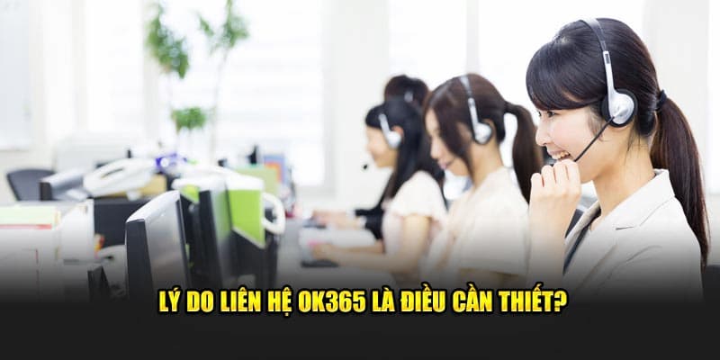 Những trường hợp cần liên hệ ngay với OK365